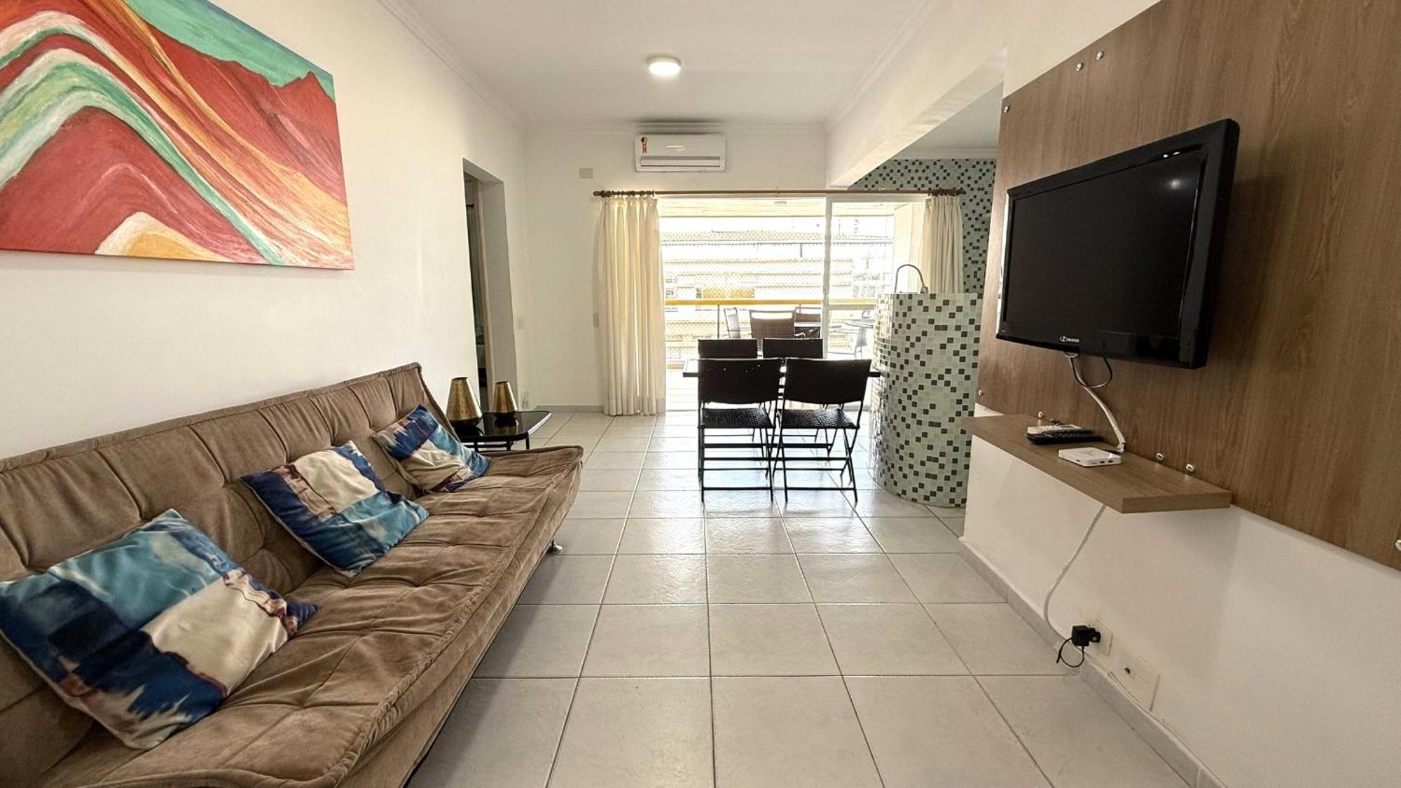 Flat A 1 Quadra Da Pitangueiras - Ar Condicionado - 6 Pessoas Apartment
